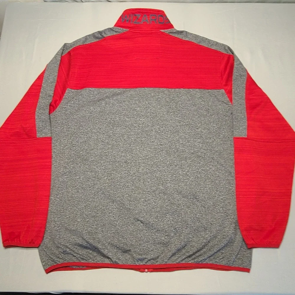 G-III Sports Washington Wizards Track‎ Jacket Mens XXL Red Grey NBA Full Zip NBA